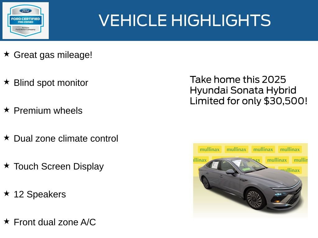 Used 2025 Hyundai Sonata Limited FWD image 23