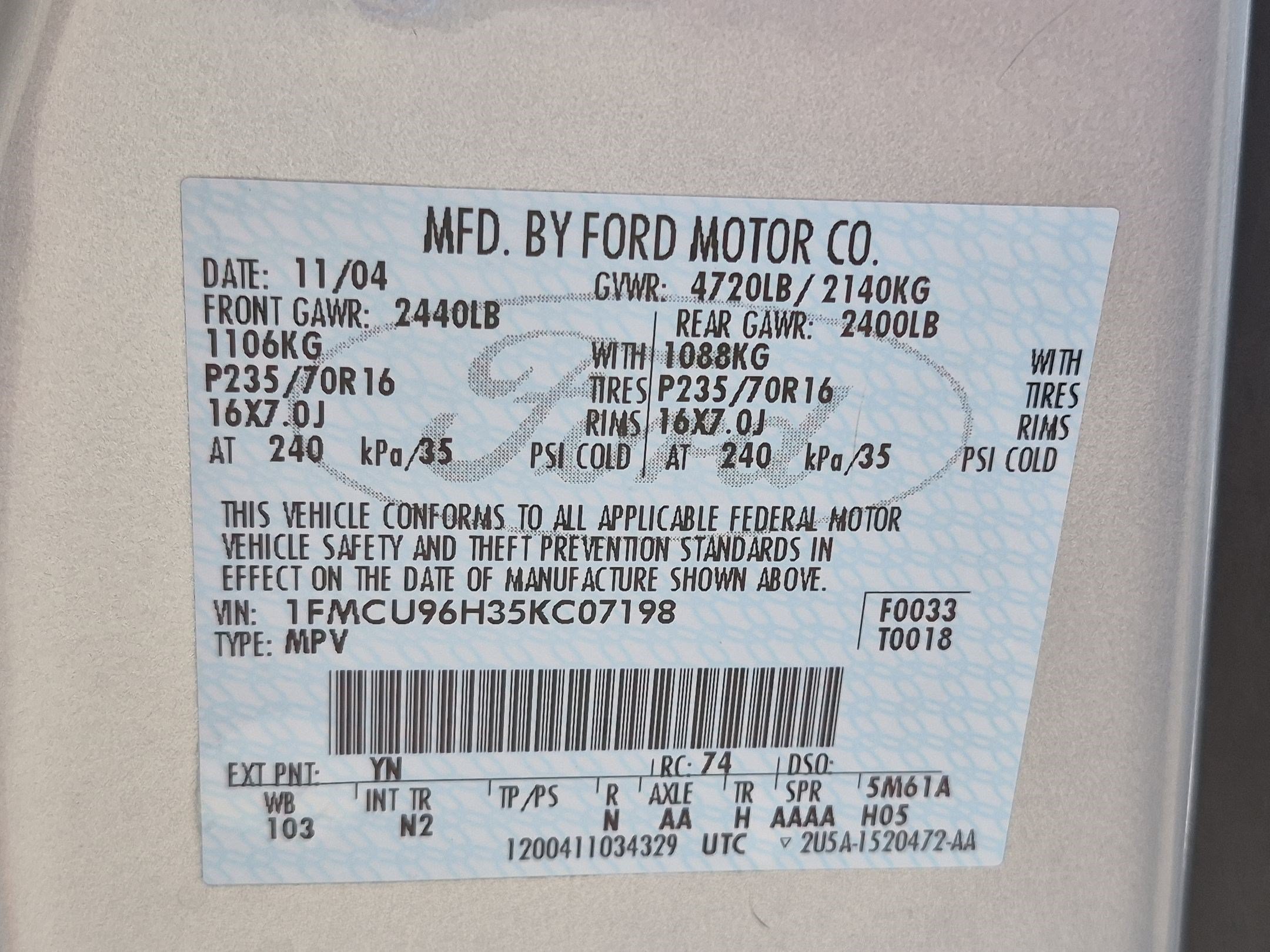 Used 2005 Ford Escape 4WD Hybrid image 31