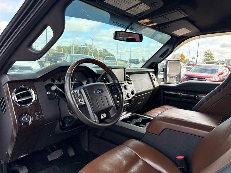 Used 2016 Ford F350 Platinum w/ Snow Plow Prep Package image 14