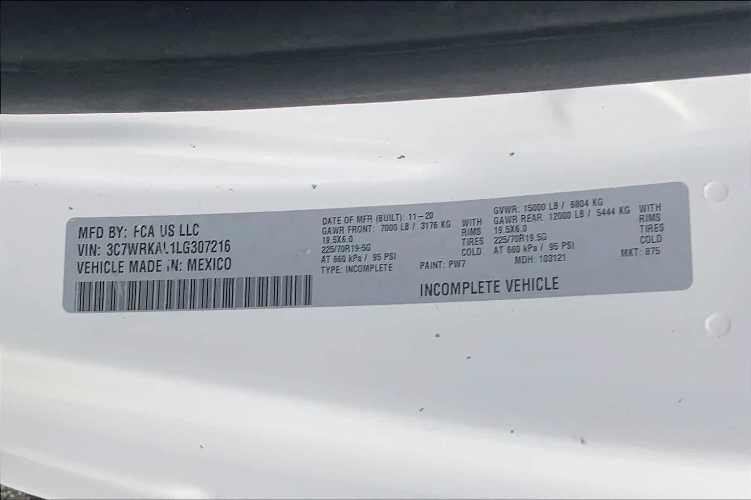 Used 2020 RAM 4500 Tradesman RWD image 30