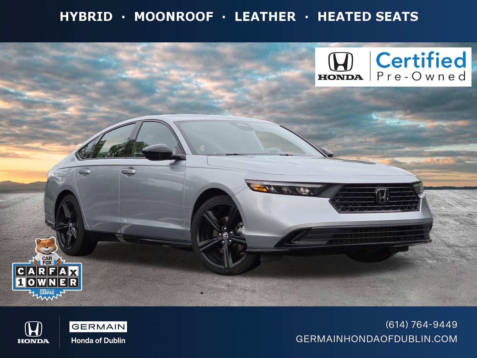 Certified 2024 Honda Accord Sport