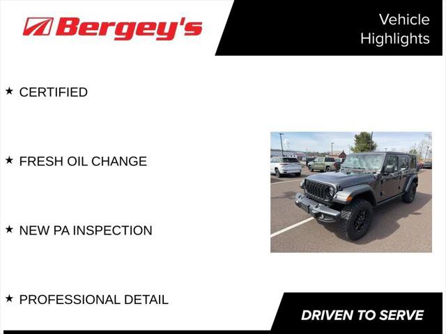 Certified 2025 Jeep Wrangler Unlimited Sport S 4xe image 5