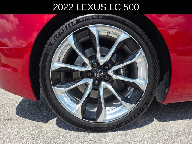 Used 2022 Lexus LC 500 Convertible w/ Touring Package RWD image 14
