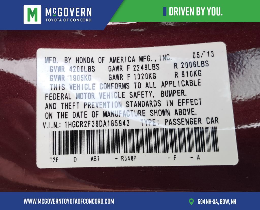 Used 2013 Honda Accord LX image 29