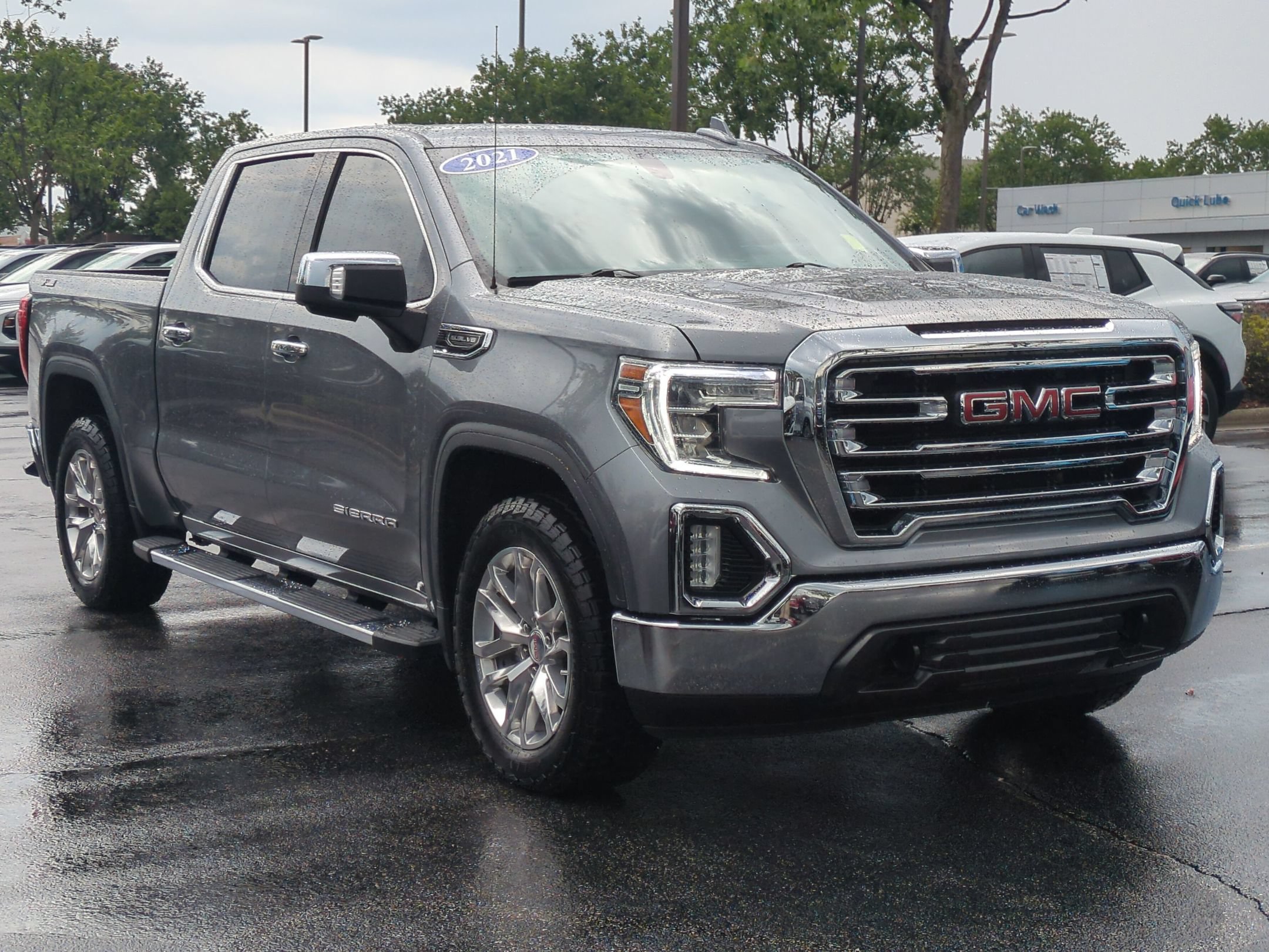 Used 2021 GMC Sierra 1500 SLT w/ SLT Premium Package AWD/4WD image 2