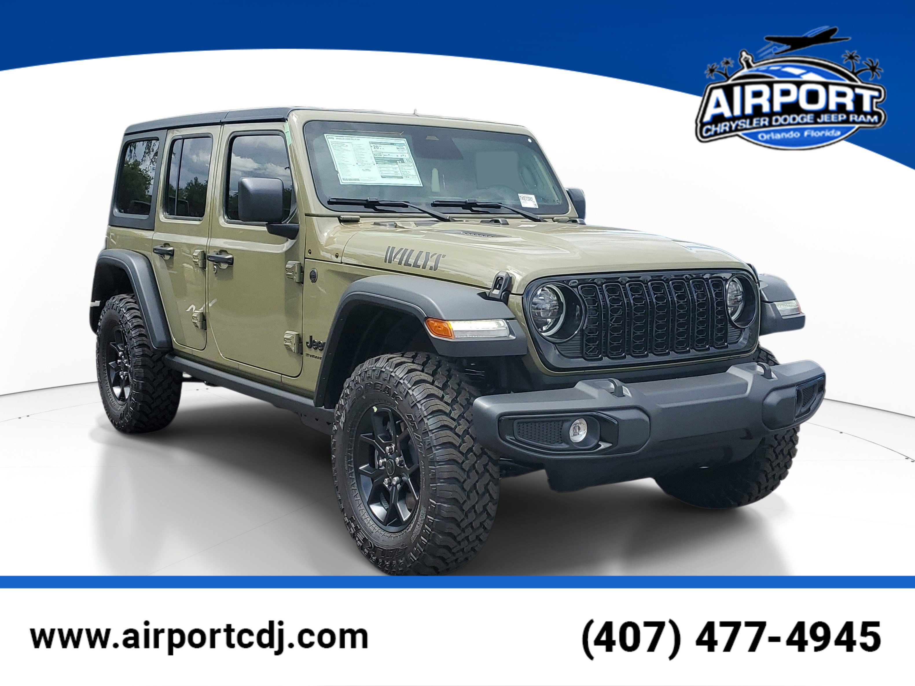New 2026 Jeep Wrangler Unlimited Sport AWD/4WD image 1