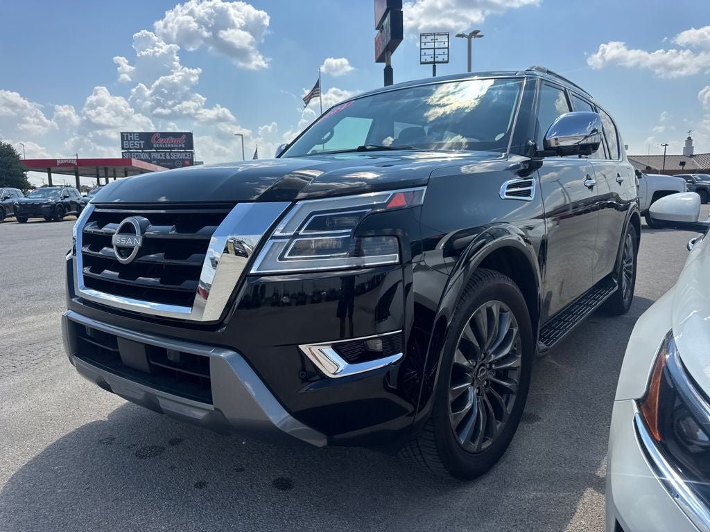 Used 2024 Nissan Armada Platinum w/ Captain's Chairs Package