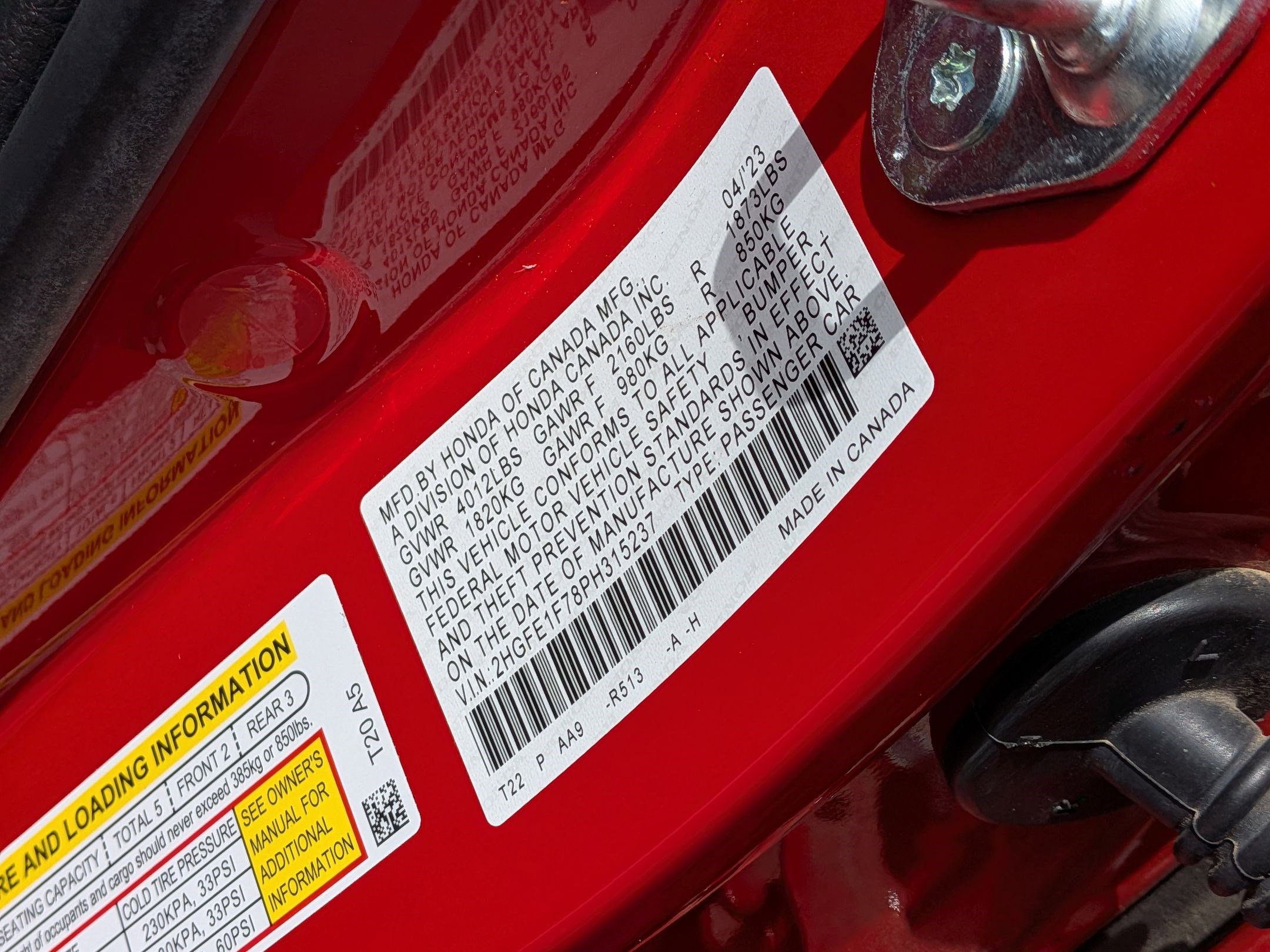 Used 2023 Honda Civic EX image 34