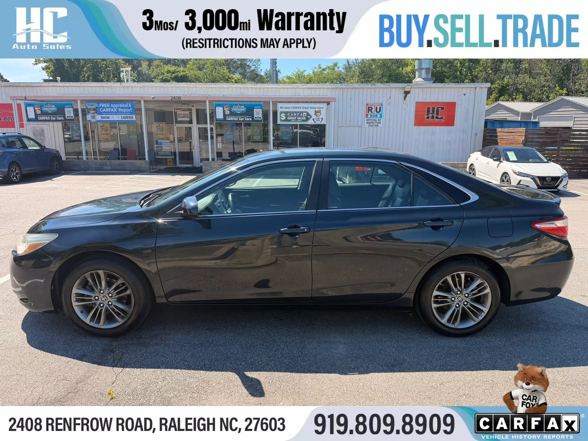 Used 2016 Toyota Camry SE FWD image 2