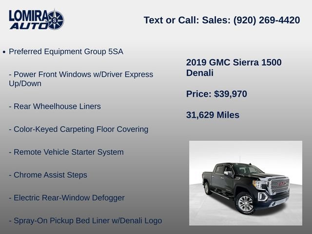 Used 2019 GMC Sierra 1500 Denali AWD/4WD image 14