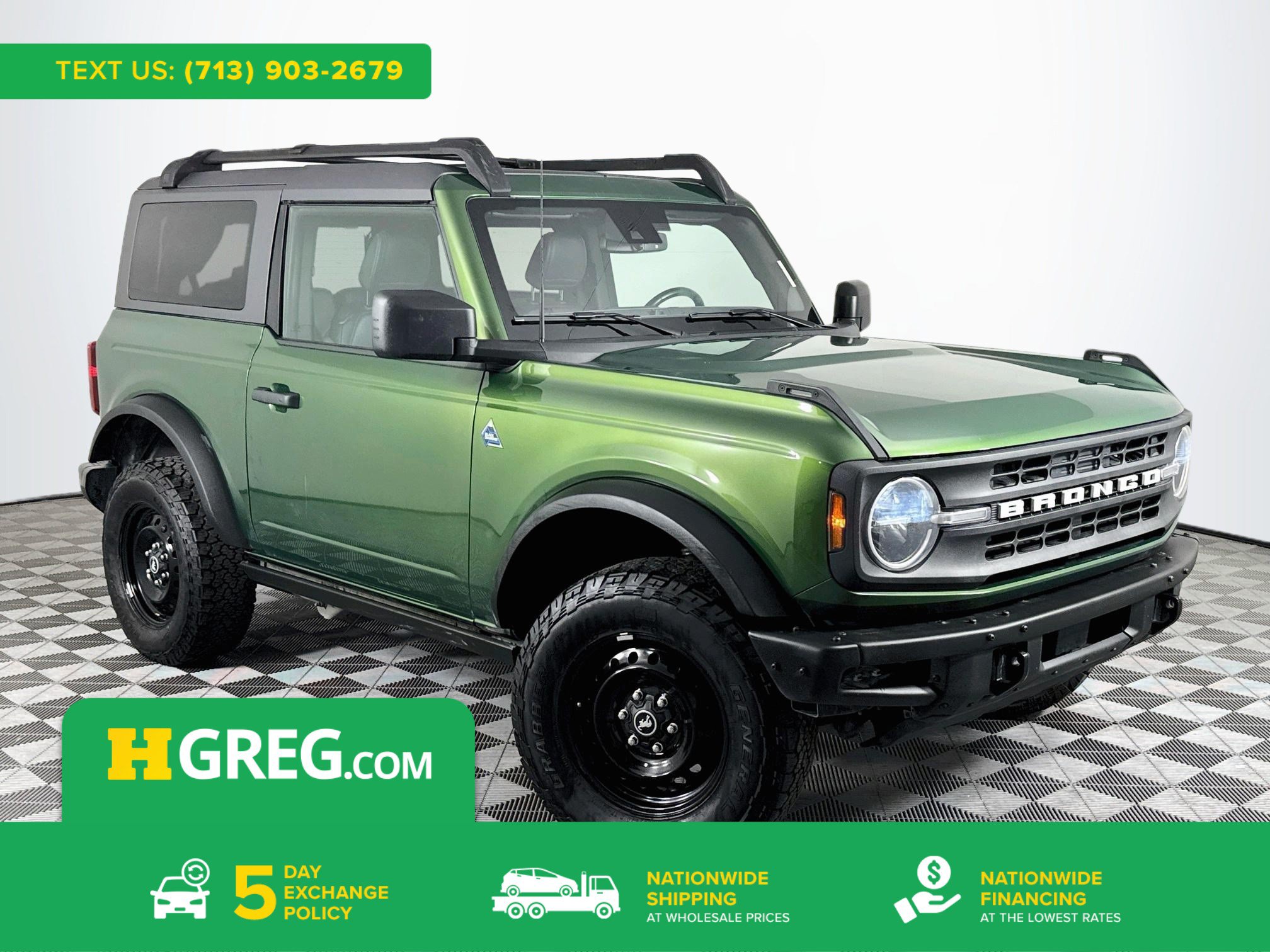 Used 2022 Ford Bronco Black Diamond AWD/4WD image 1