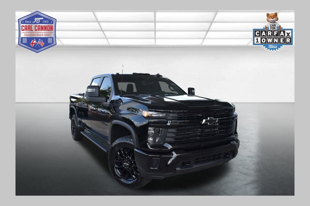 Used 2026 Chevrolet Silverado 2500 Custom w/ Custom Blackout Package AWD/4WD video 1