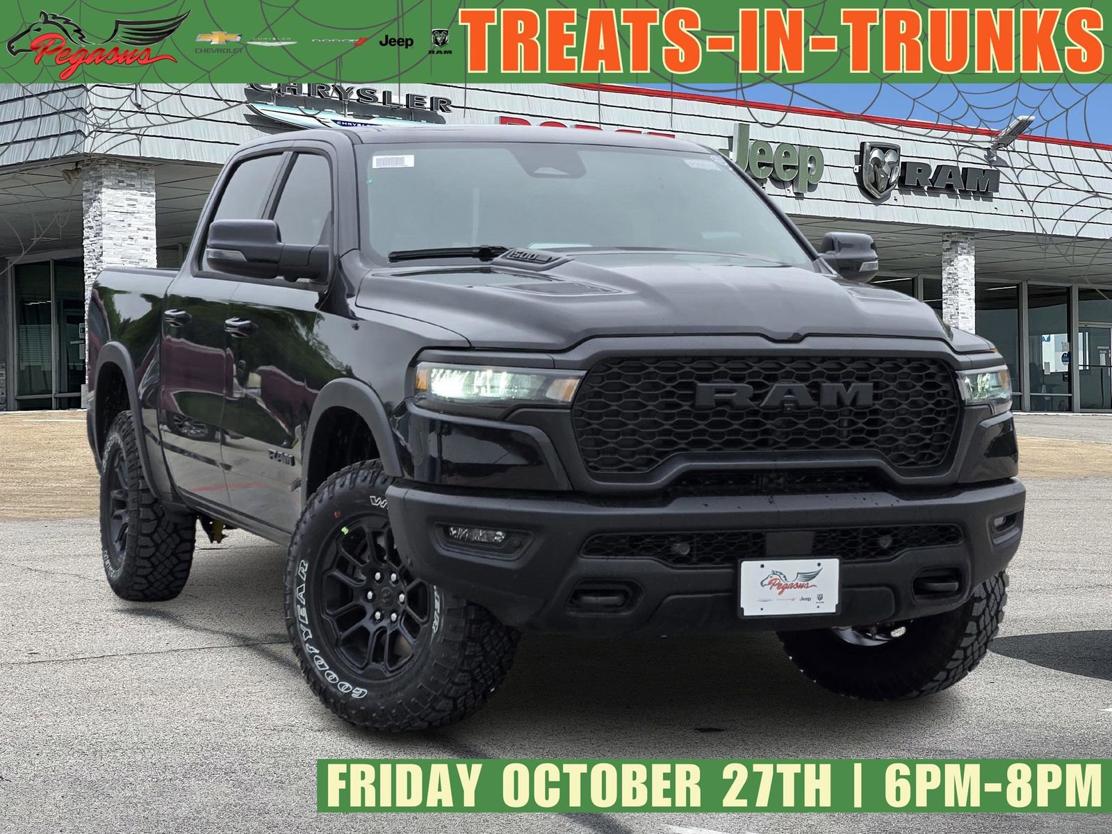 New 2025 RAM 1500 Rebel w/ Advanced Safety Group II