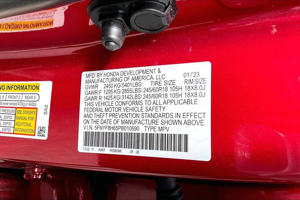 Certified 2023 Honda Passport TrailSport image 14