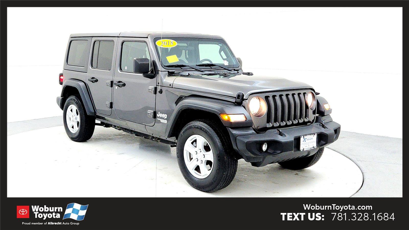 Used 2018 Jeep Wrangler Unlimited Sport S image 1