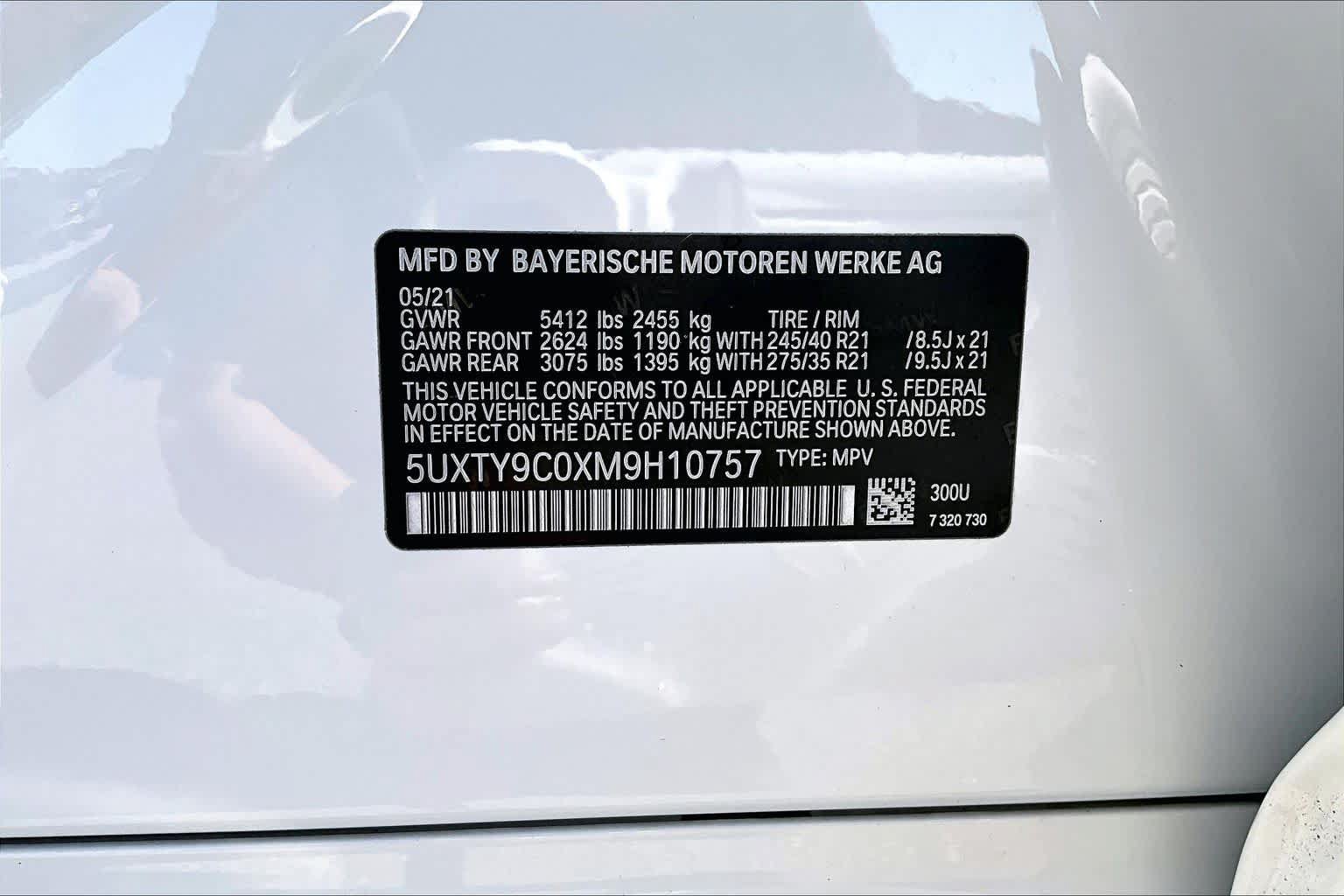 Used 2021 BMW X3 M40i w/ Executive Package AWD/4WD image 38