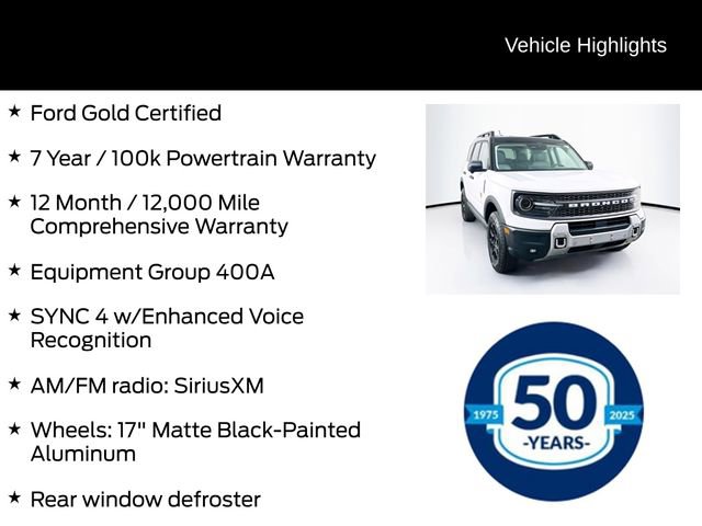 Certified 2025 Ford Bronco Sport Badlands image 6