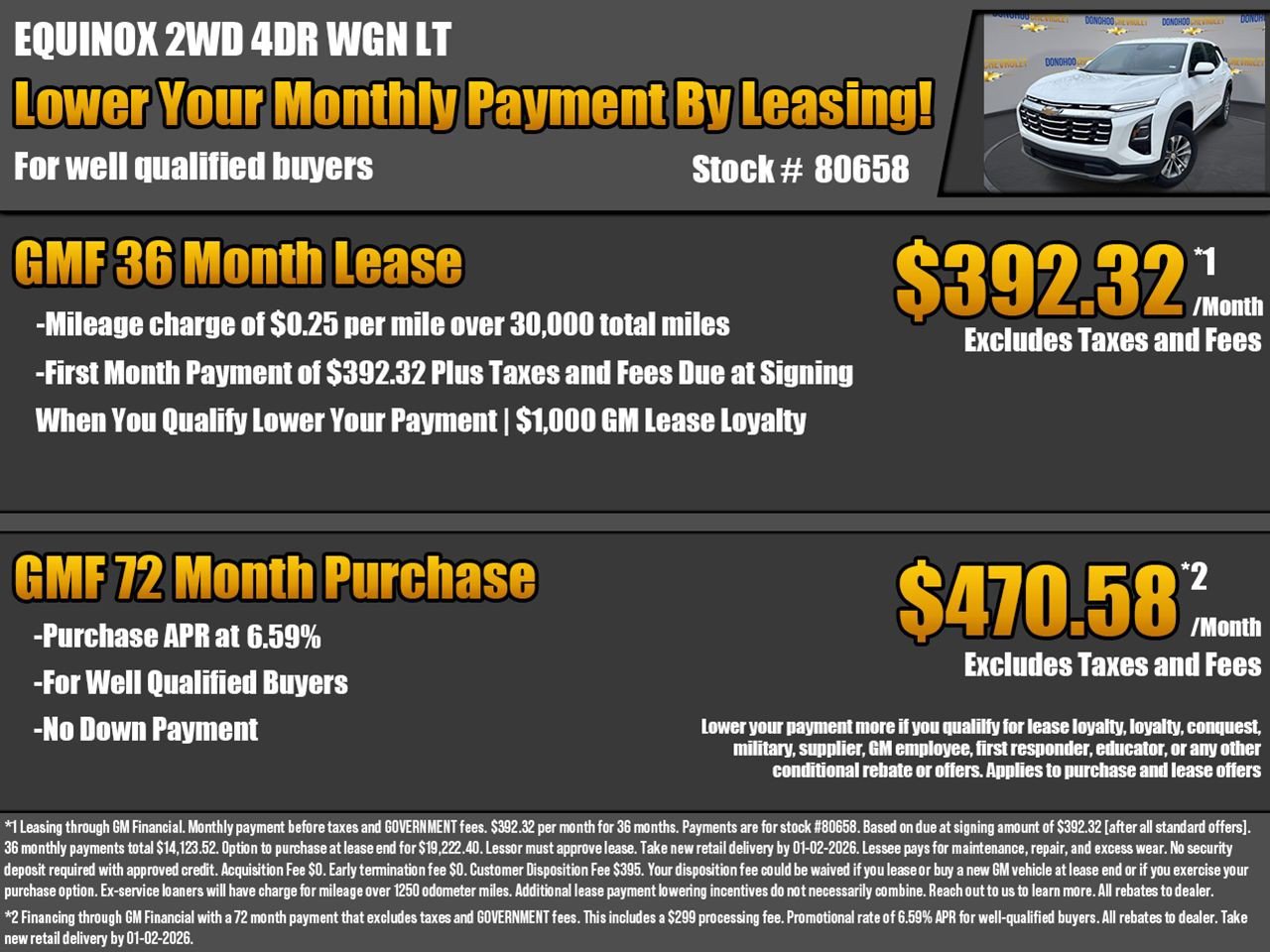 New 2026 Chevrolet Equinox LT image 2