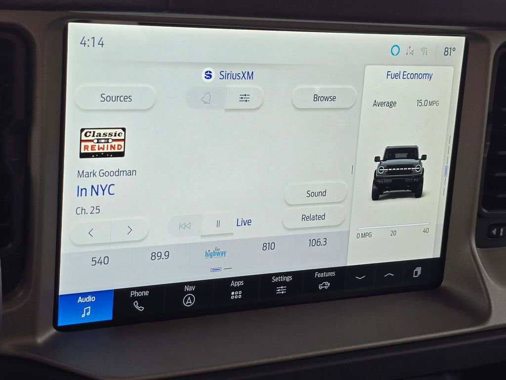 Used 2025 Ford Bronco Outer Banks image 39