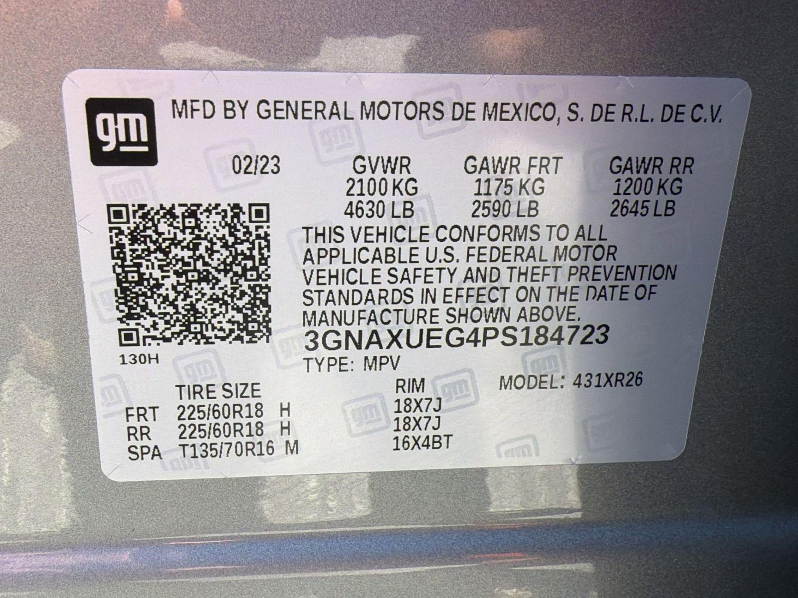 Used 2023 Chevrolet Equinox LT AWD/4WD image 18