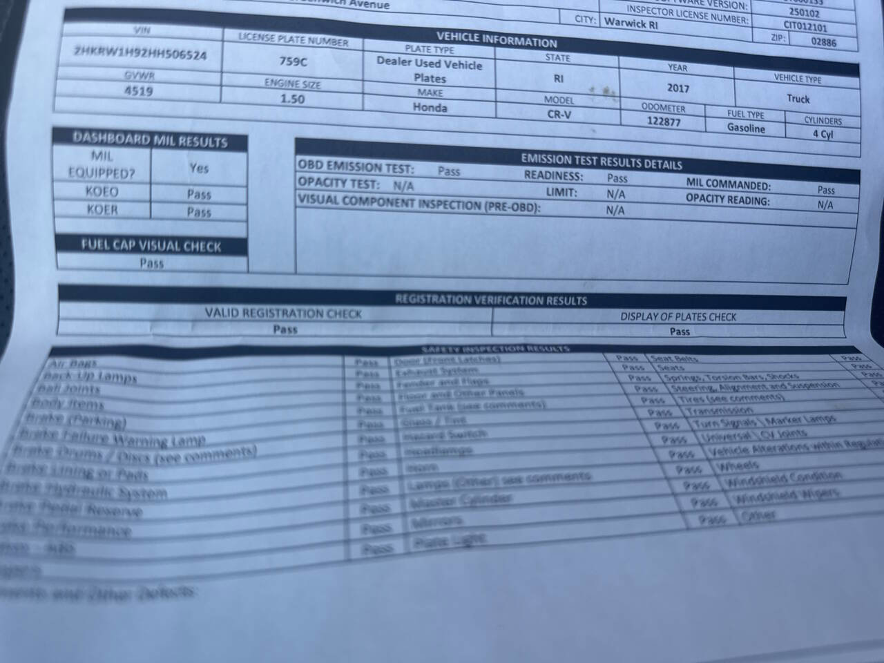 Used 2017 Honda CR-V Touring image 16