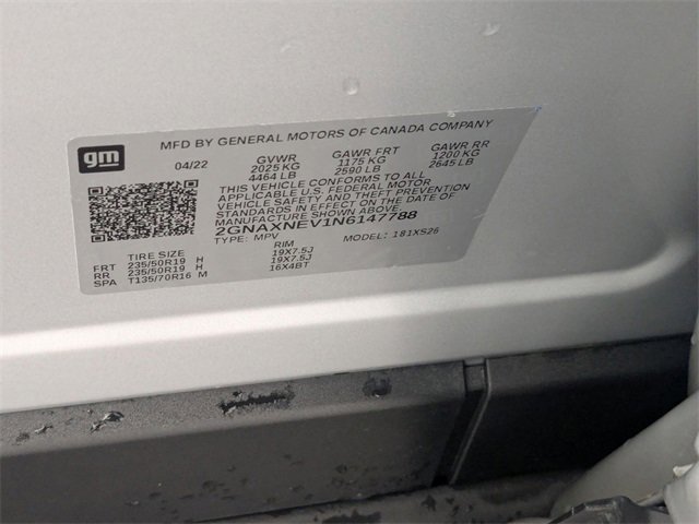 Certified 2022 Chevrolet Equinox Premier image 39