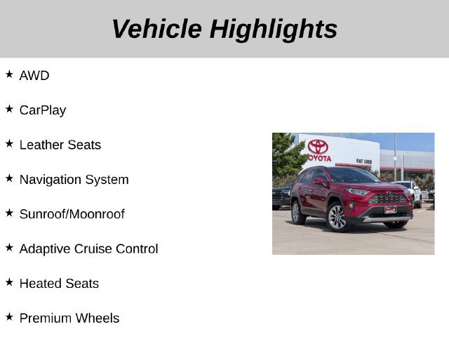 Used 2021 Toyota RAV4 Limited AWD/4WD image 5