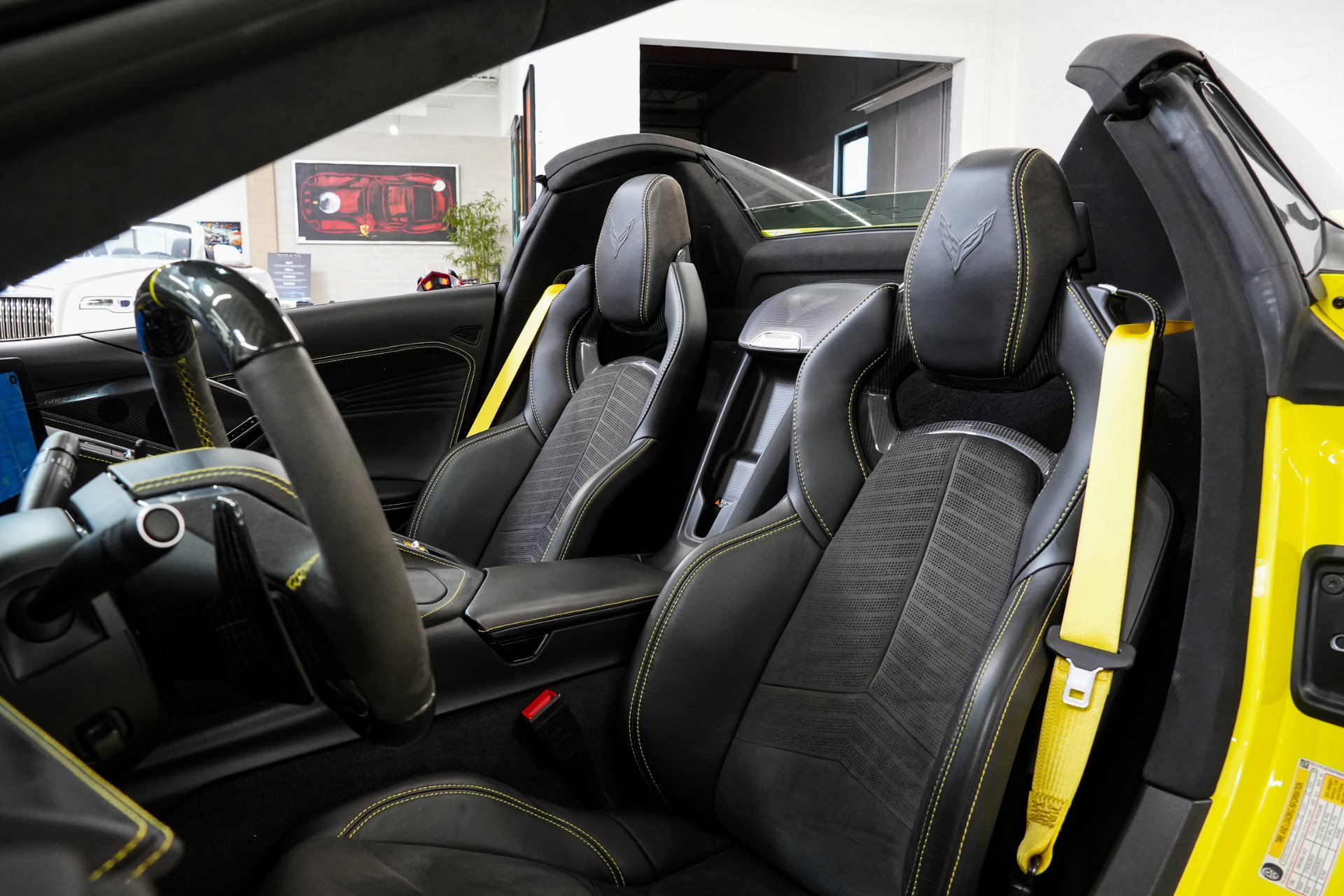 Used 2023 Chevrolet Corvette Z06 w/ Stealth Interior Trim Package RWD image 12