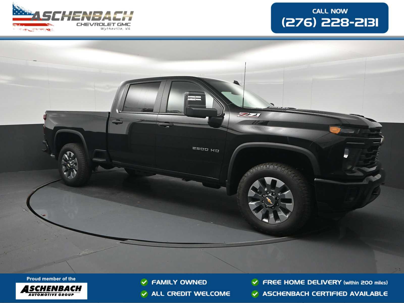 New 2026 Chevrolet Silverado 2500 Custom w/ Custom Convenience Package