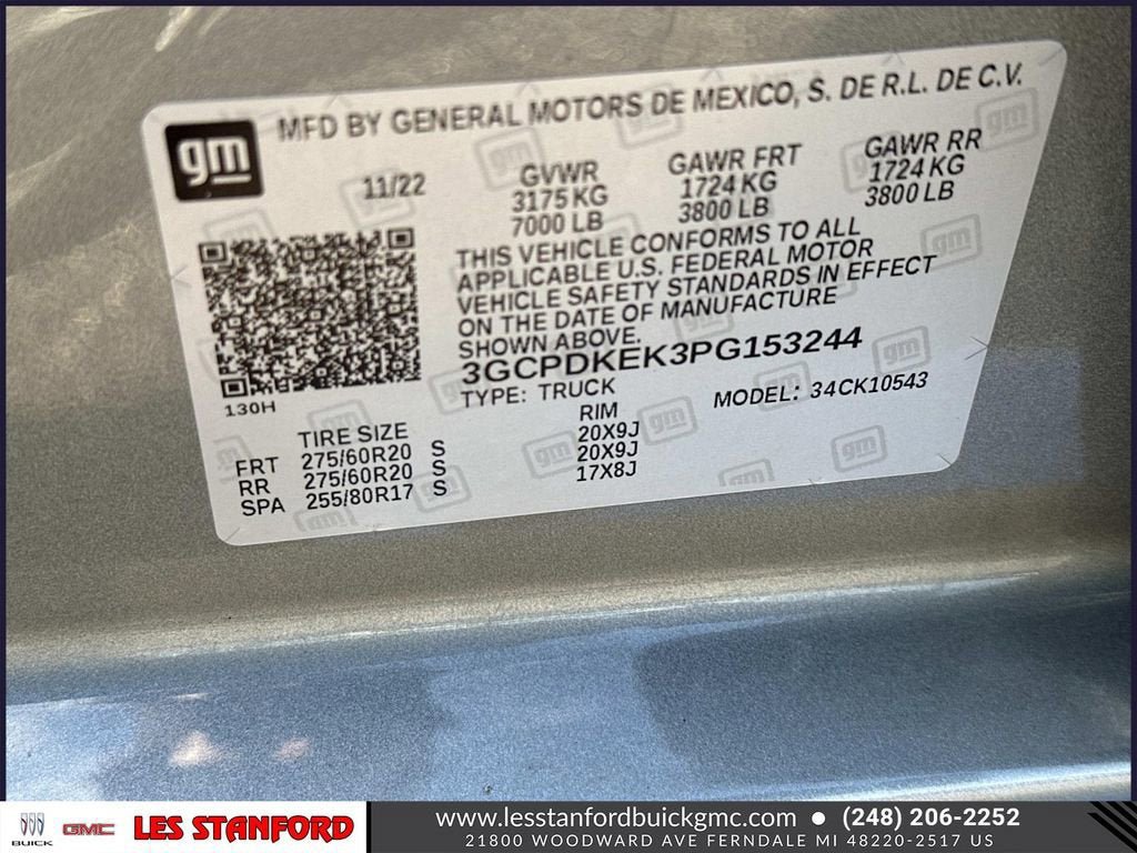 Used 2023 Chevrolet Silverado 1500 LT AWD/4WD image 19