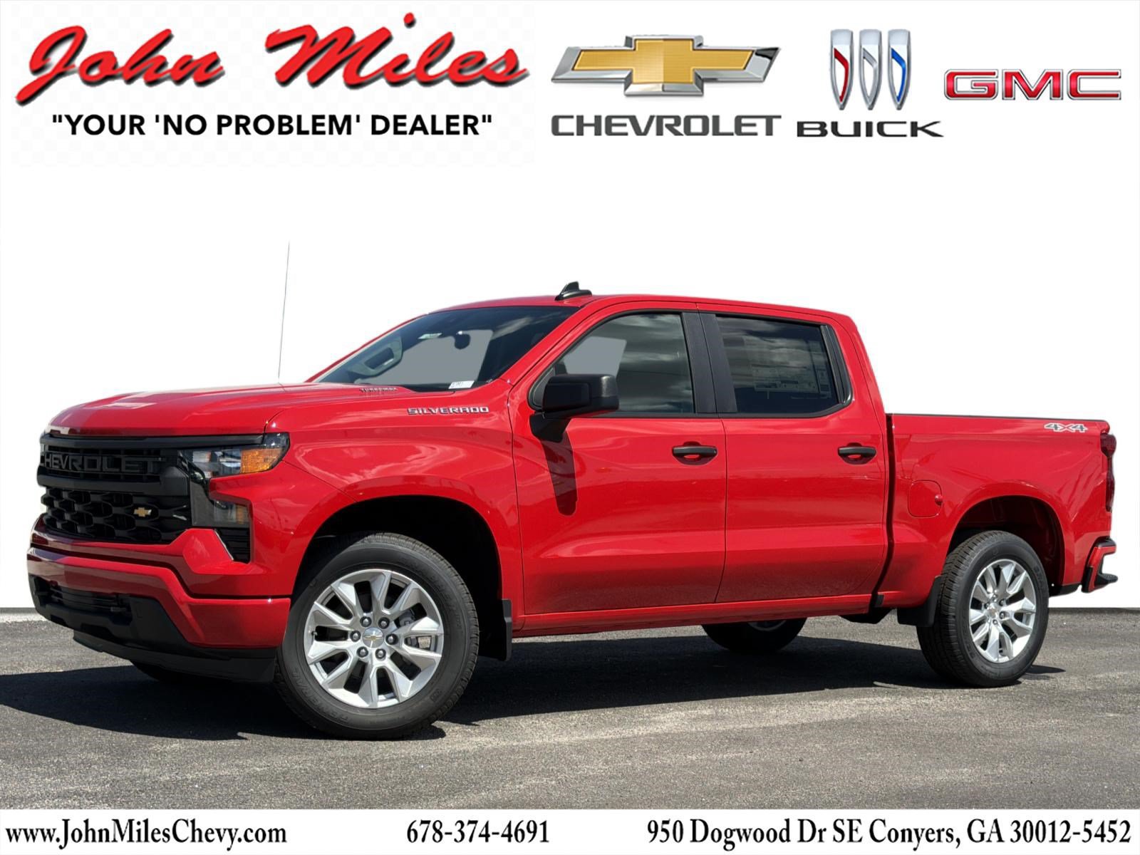 New 2026 Chevrolet Silverado 1500 Custom AWD/4WD image 1