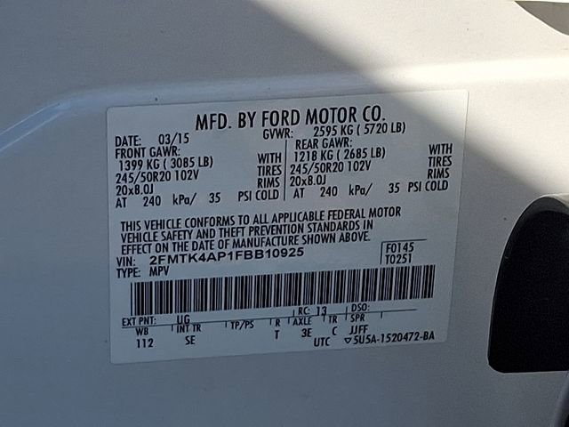 Used 2015 Ford Edge Sport w/ Equipment Group 401A image 27