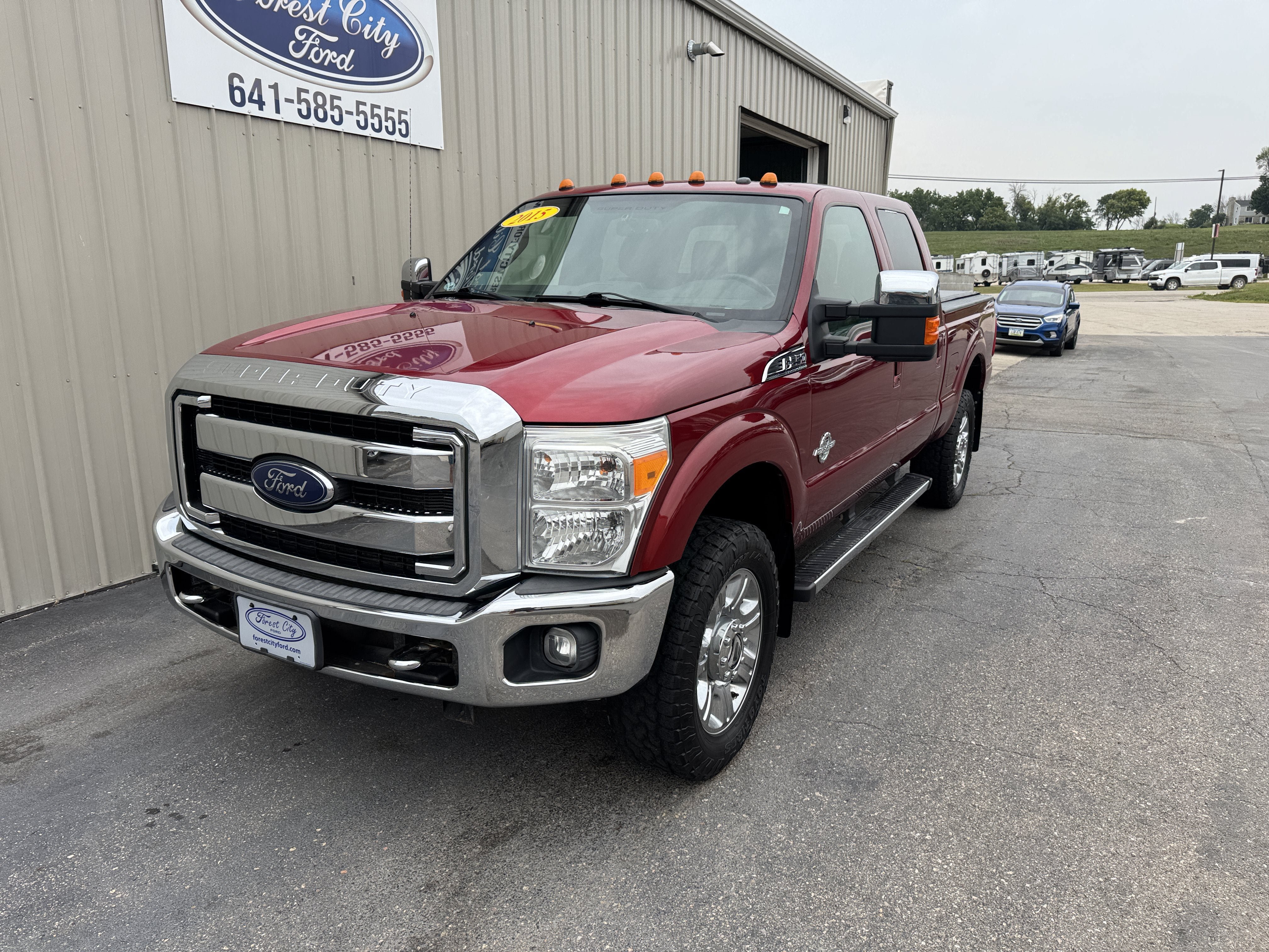 Used 2015 Ford F250 Lariat w/ Lariat Ultimate Package AWD/4WD image 2