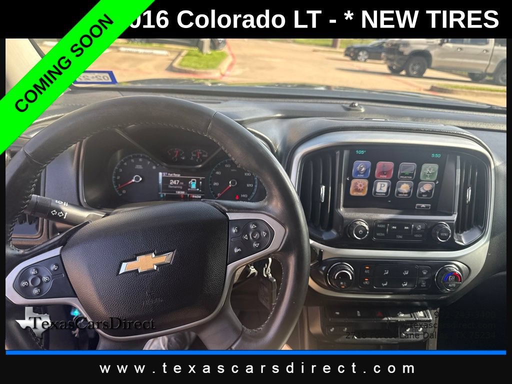 Used 2016 Chevrolet Colorado LT w/ Luxury Package, Chrome RWD image 8