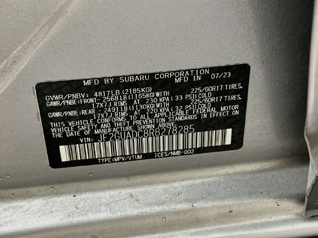 Certified 2024 Subaru Crosstrek 2.0i Premium AWD/4WD image 32