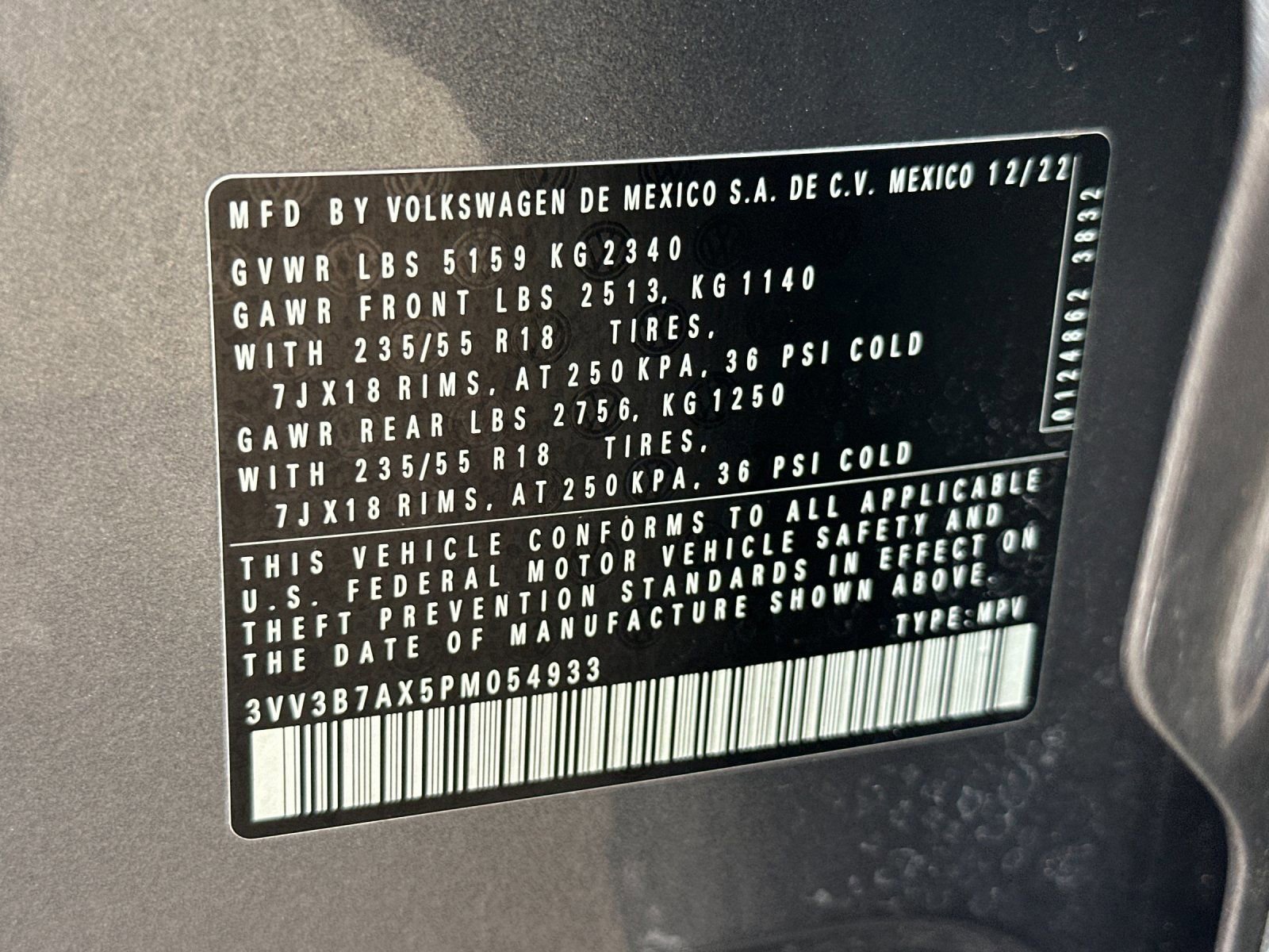 Used 2023 Volkswagen Tiguan SE FWD image 34