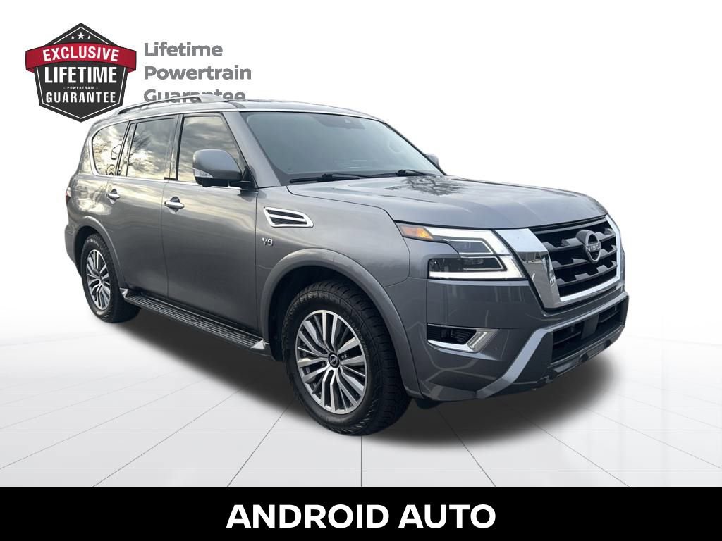 Used 2021 Nissan Armada SL w/ Captain's Chairs Package image 9