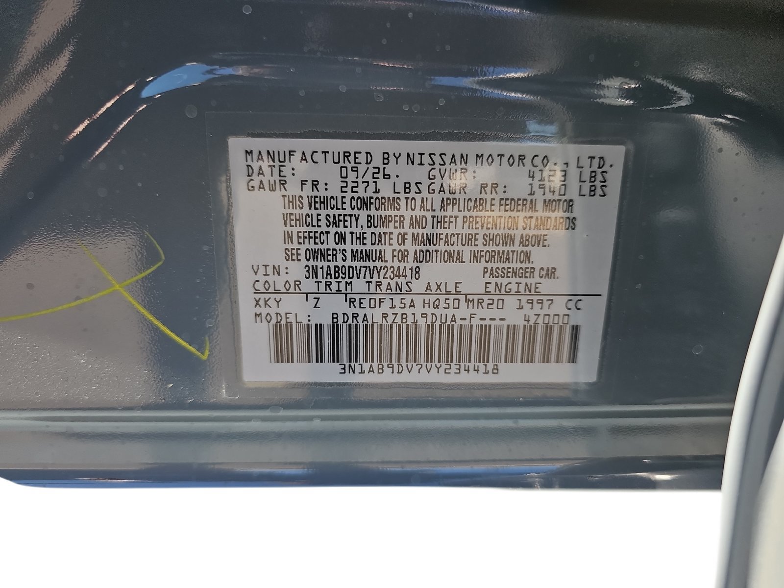 New 2027 Nissan Sentra SR w/ SR Premium Package FWD image 32