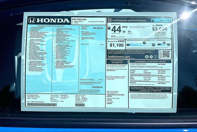New 2026 Honda Prelude image 14