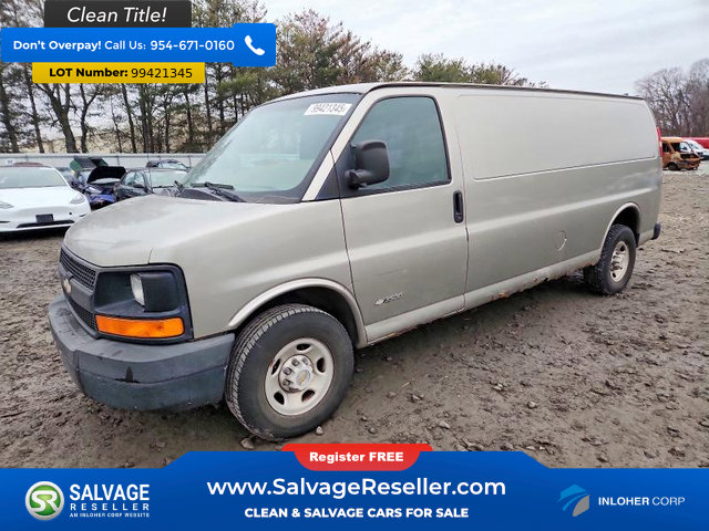 Used 2003 Chevrolet Express 3500 Extended