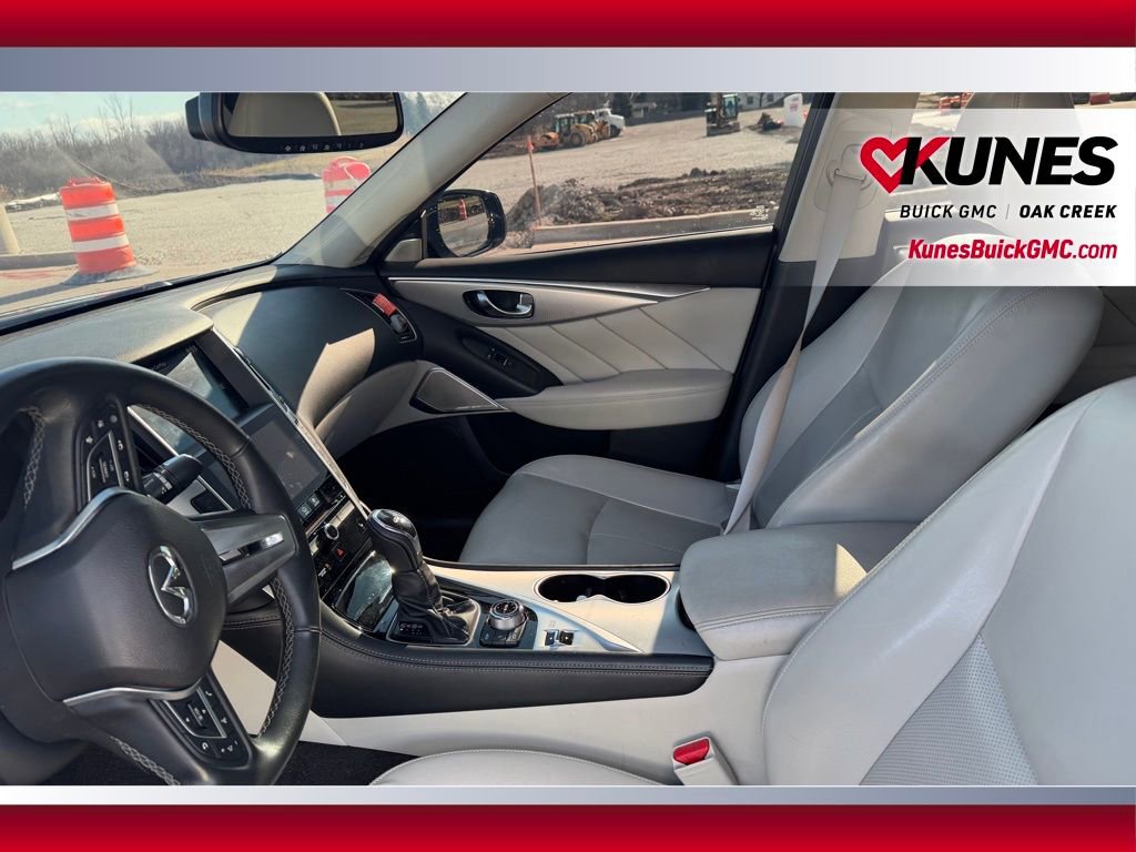 Used 2022 INFINITI Q50 Luxe w/ Cargo Package image 9