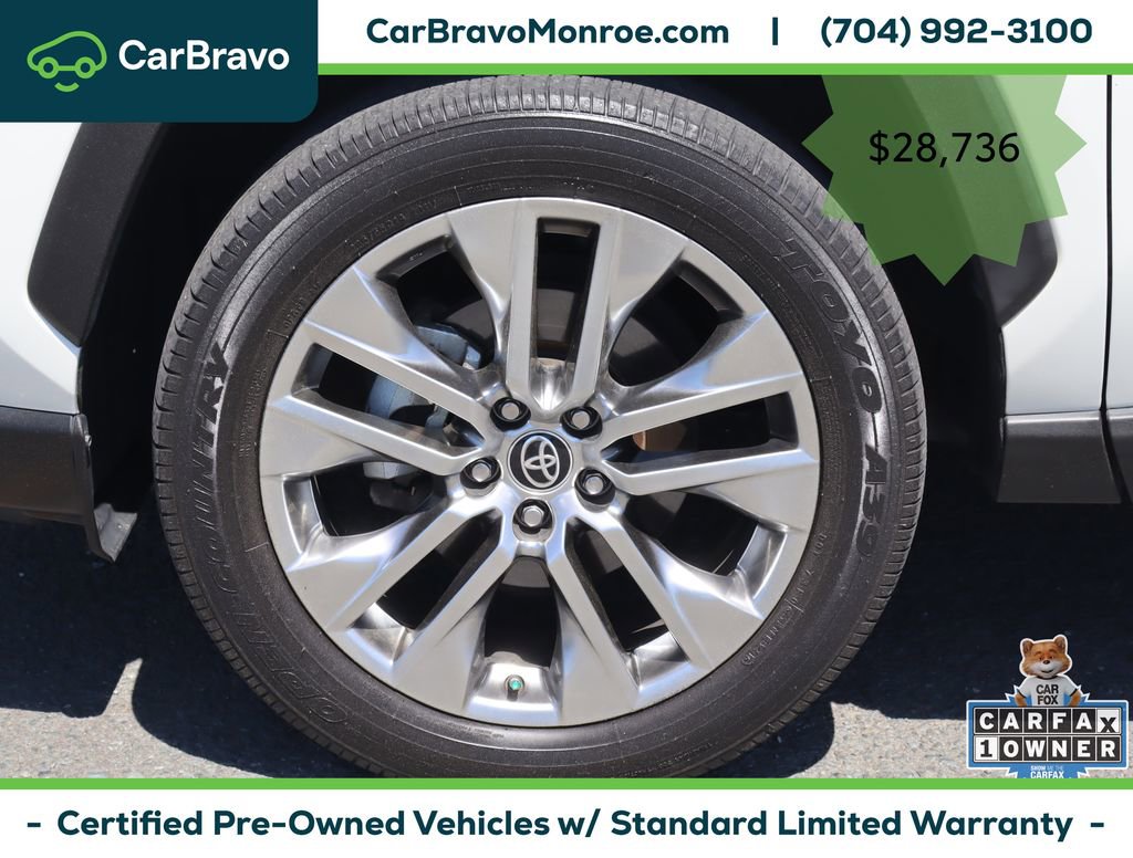 Used 2021 Toyota RAV4 XLE Premium FWD image 11