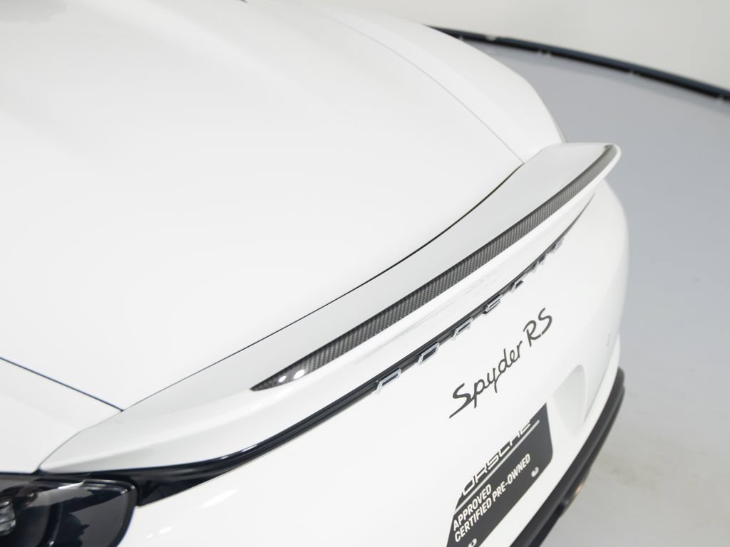 Certified 2025 Porsche 718 Boxster Spyder RS RWD image 46
