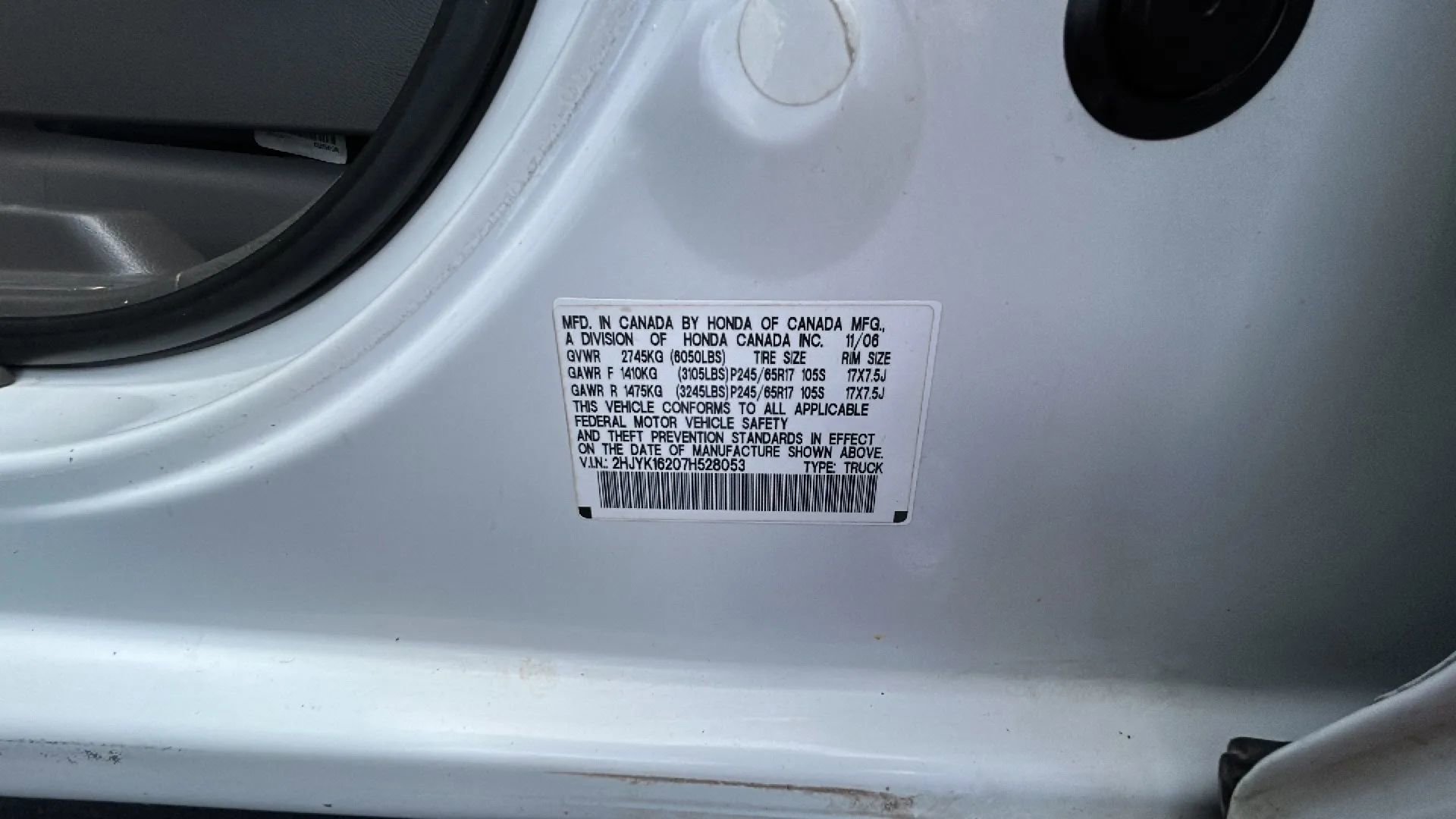 Used 2007 Honda Ridgeline RT image 42