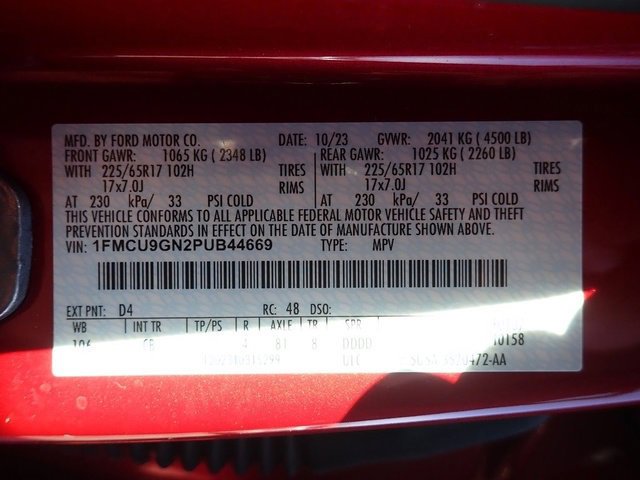 Used 2023 Ford Escape Active w/ Tech Pack #2 image 22