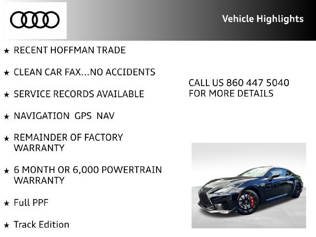 Used 2024 Lexus RC F Track Edition RWD image 8