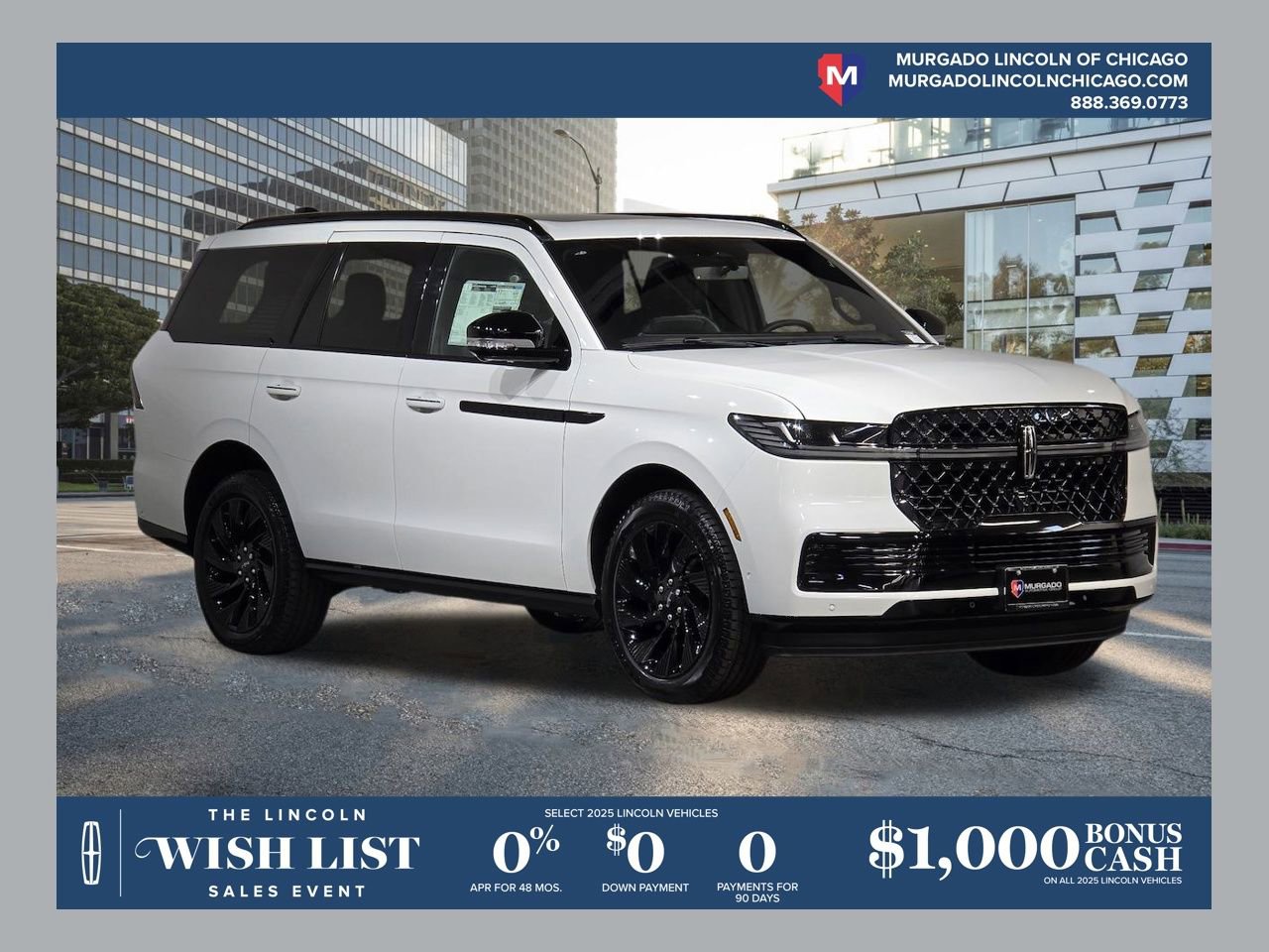 New 2025 Lincoln Navigator Reserve w/ Jet Appearance Package image 1