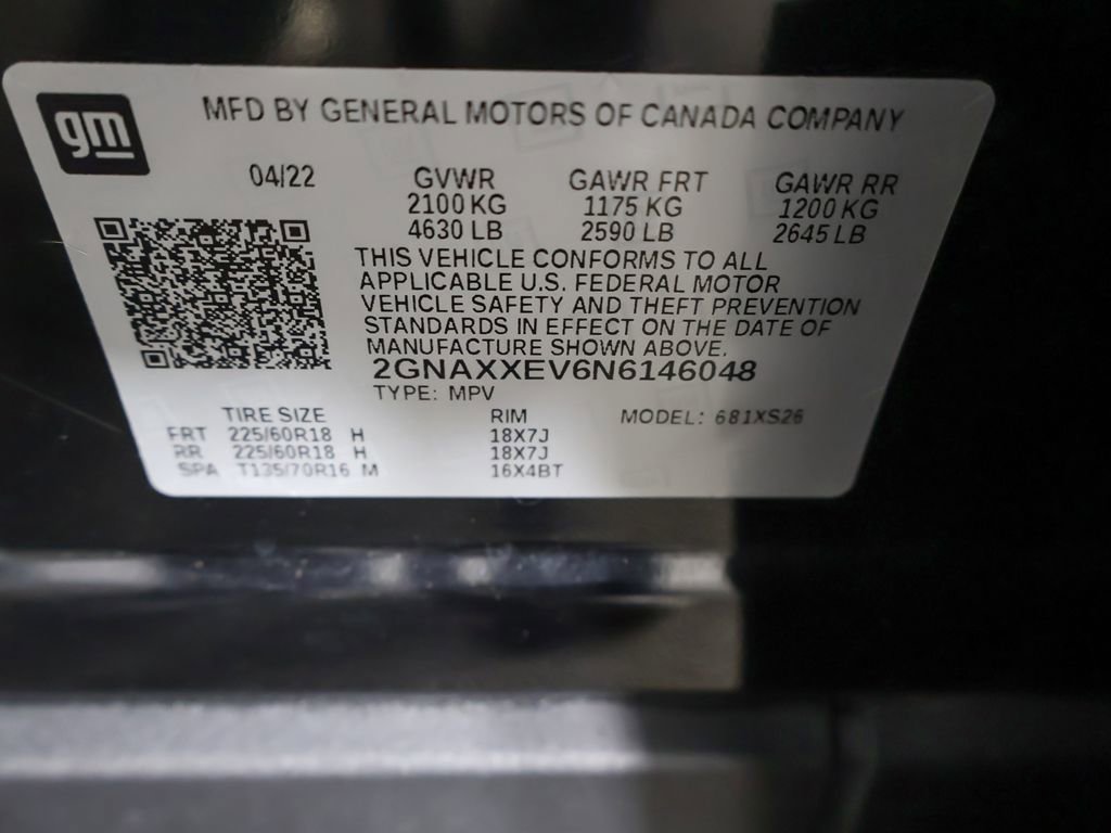 Used 2022 Chevrolet Equinox Premier AWD/4WD image 45