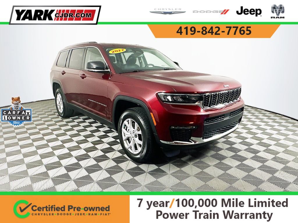 Certified 2022 Jeep Grand Cherokee L Limited