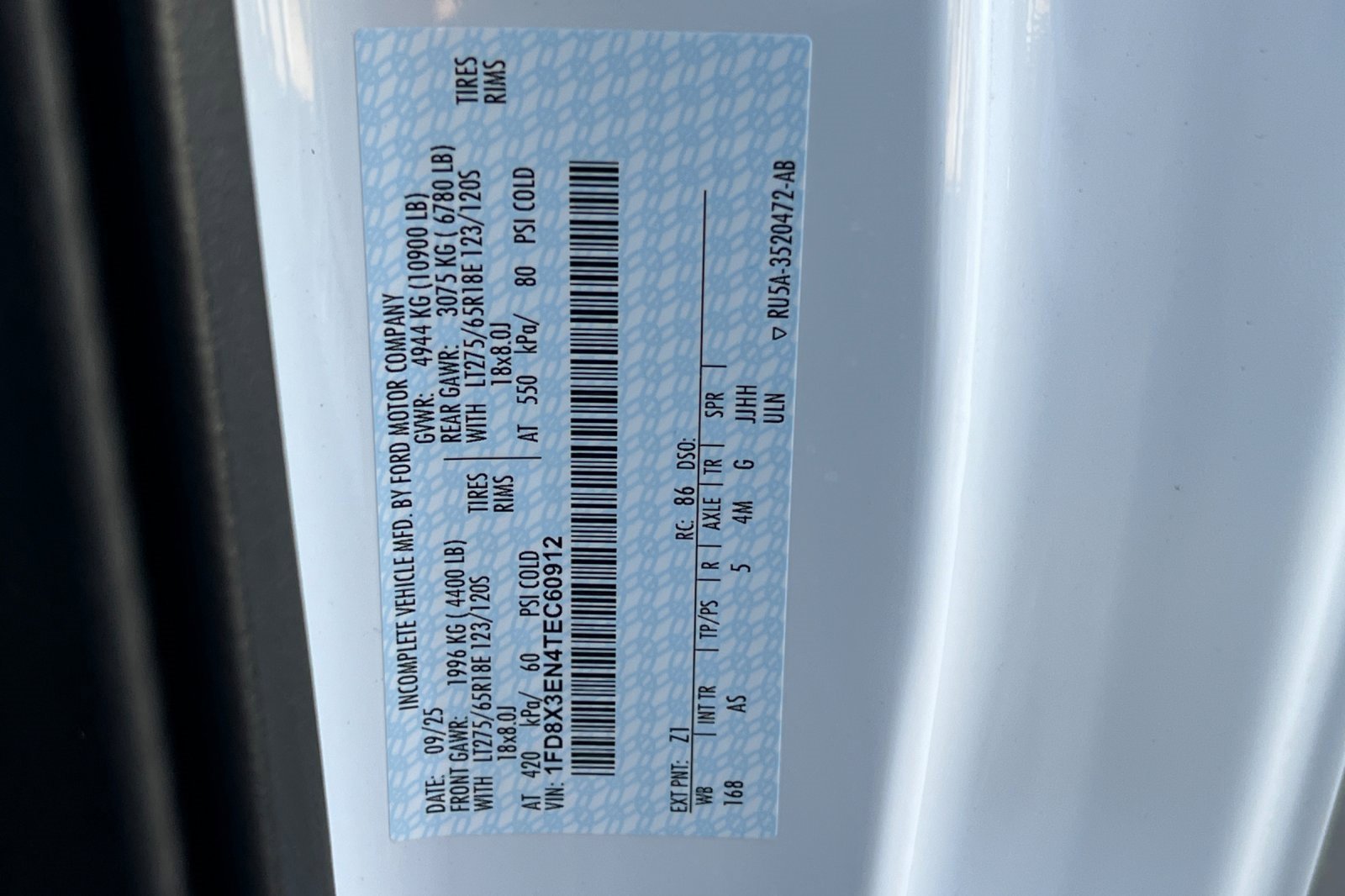 New 2026 Ford F350 XL w/ XL Chrome Package image 31